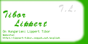 tibor lippert business card